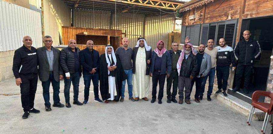 عقد راية الصلح في رهط بين عائلة الجبور وعائلتي العبرة وابو موسى
